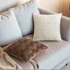 REGALWOVEN Solid Boho Decorative Throw Pillow Covers for Sofa Bed Living Room Home Decor 18 x 18 Inch 2 Pcs - 2 of 4