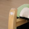 TopComfy Baby Bouncer and Rocker, Leisure Sofa Chair, Baby Rocker Chair, Kids Arm Chair for Nursery or Playroom, Green,19.75”*17.75”*17.25" - 3 of 4