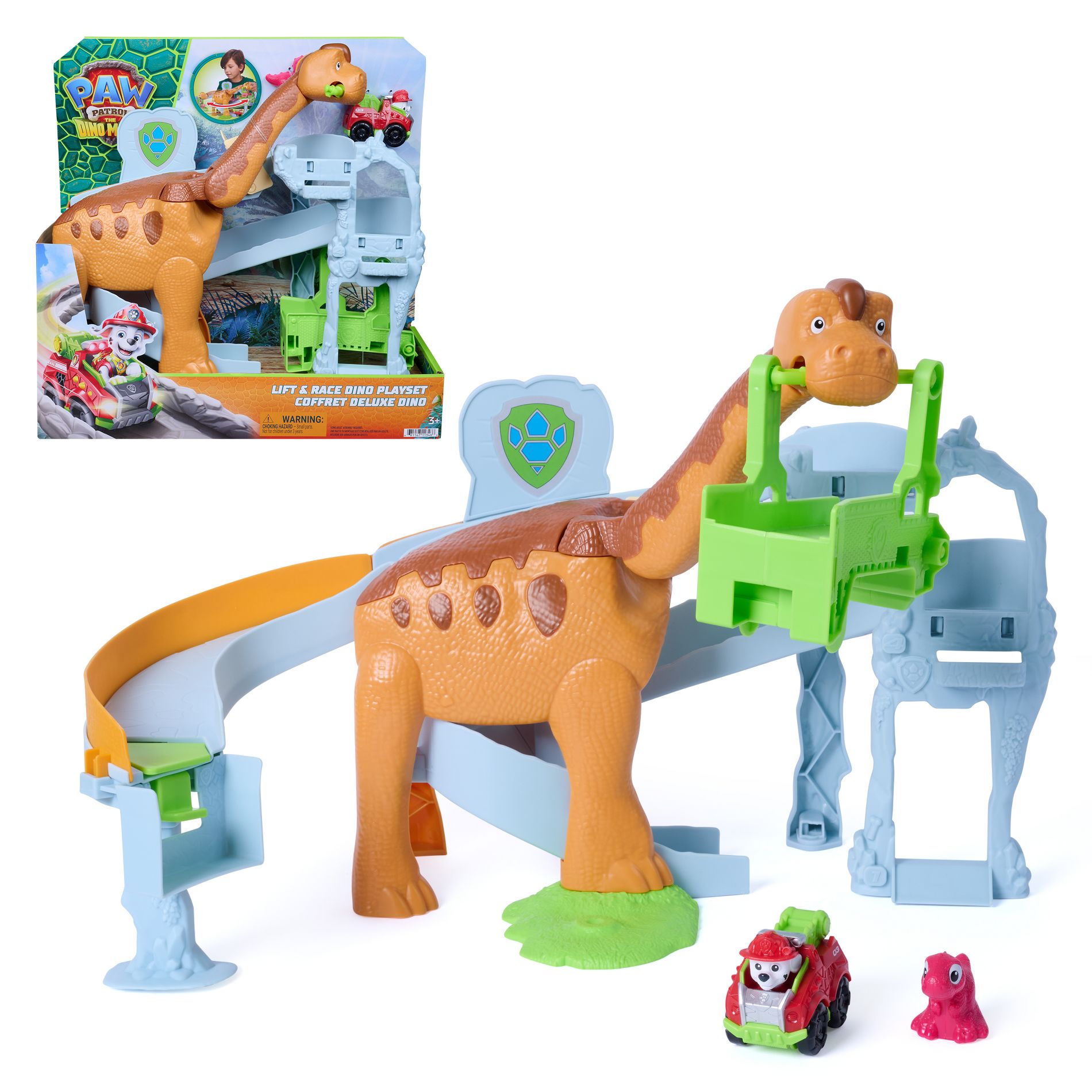 PAW Patrol Dino Pup Squad Lift & Race Playset