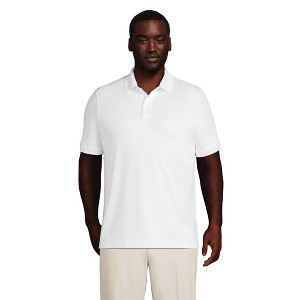 Lands' End Men's Short Sleeve Cotton Supima Polo Shirt - 1 of 4