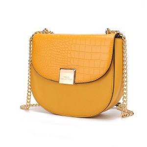 MKF Collection Brooklyn Crocodile Embossed Vegan Leather Women’s Shoulder Bag by Mia K - 1 of 4