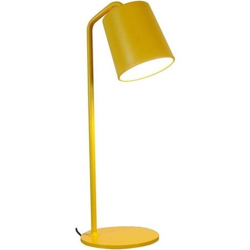 Whiteline Modern Living Dante Table Lamp Yellow Carbon Steel : Target