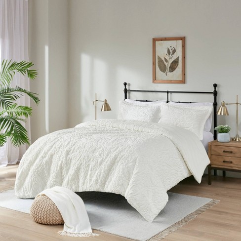 Ivory Be-you-tiful Home Kayla Quilt Set 