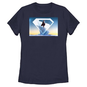 Womens Superman Fortress of Solitude Hope T Shirt - 1 of 4