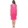 Casual Nights Women's Sleeveless Flower Satin Nightgown - 4 of 4