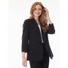 Notch Collar Rolled Cuff Blazer - 2 of 3