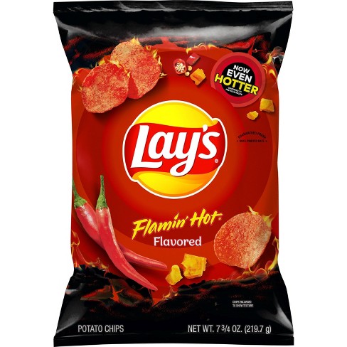 Lay's Flamin' Hot Flavored Potato Chips - 7.75oz - image 1 of 3