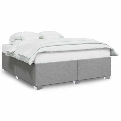 vidaXL Bed Frame Light Gray