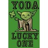 Boy's Star Wars St. Patrick's Day Cartoon Yoda Lucky One T-Shirt - 2 of 4