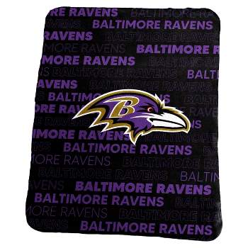 NFL Baltimore Ravens Classic Fleece Throw Blanket