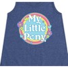 Girls' - My Little Pony - Retro Rainbow Badge Graphic Sleeveless Aline Dress - 2 of 4