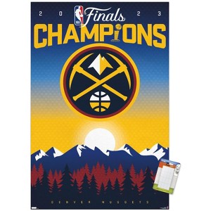 Trends International NBA Denver Nuggets - 2023 NBA Finals Team Logo Unframed Wall Poster Prints - 1 of 4
