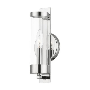 Livex Lighting Castleton 1 - Light Sconce in  Polished Chrome - 1 of 1
