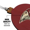 North Carolina Central Primary Logo Wood Christmas Tree Holiday Ornament - 3 of 4