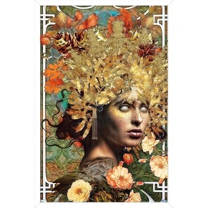 Trends International Jena DellaGrottaglia: Cosmic Zodiac - Virgo Framed Wall Poster Prints - 1 of 4