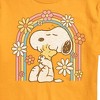 Men's - Peanuts - Retro Flower Rainbow Short Sleeve Graphic T-Shirt - 2 of 4