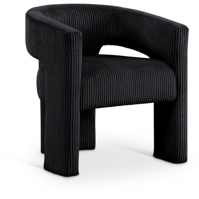 Meridian Furniture,Riz Corduroy Fabric Accent/Dining Chair