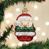 Old World Christmas Blown Glass Ornament for Christmas Tree, Santa Popper - 2 of 2