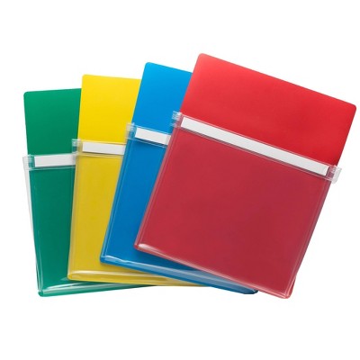 4ct 9.5" x 11.75" Magnetic Pockets - Charles Leonard