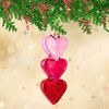 Cody Foster 4.0 Inch Triple Heart Valentine Tree Ornament , Christmas Decor Love Christmas Valentine's Day (1PC) - 2 of 4