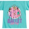 Girls' - Barbie - Ballet All Day Fitted Short Sleeve Graphic T-Shirt - 2 of 4