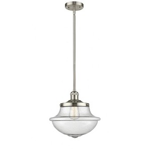 Oxford - 1 Light Stem Hung Mini Pendant In Traditional Style-11.5 Inches Tall and 11.75 Inches Wide - 1 of 1