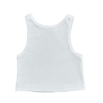 Girl Cropped Tank - little Olin 14