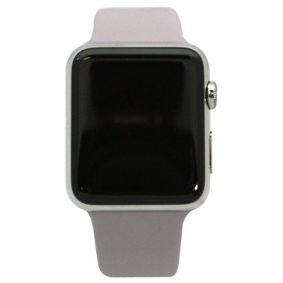 Olivia Pratt Dusty Lavender  Solid Silicone Apple Watch Band 42mm