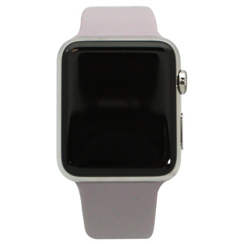 Silicone Bracelet Apple Watch 45/44/42mm Pink Large