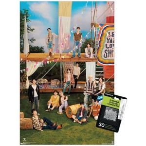 Trends International SEVENTEEN 11TH MINI ALBUM 'SEVENTEENTH HEAVEN' / PM 2:14 Ver. Unframed Wall Poster Prints - 1 of 4