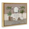 Stupell Industries Cozy Bathroom Greenery Plants, 21" x 17" - 3 of 4