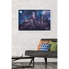 Trends International The Wizarding World: Harry Potter - Hogwarts At Night Framed Wall Poster Prints - 2 of 4