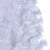 Artificial Christmas Tree White PVC, Steel Extra large - 4 of 4
