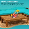 BestMassage 5 Piece Patio Sofa Set Outdoor Furniture for Beach Backyard and Garden - 4 of 4