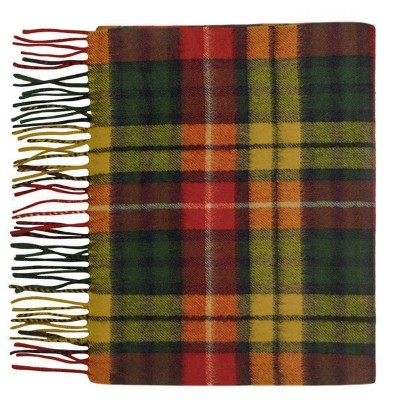 Lona Scott Pure Cashmere Tartan Scarf