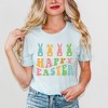 Simply Sage Market Women's Happy Easter Pastel Bunnies Short Sleeve Graphic Tee - 2 of 4