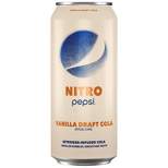Pepsi Nitro Vanilla Draft - 16 fl oz Can
