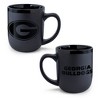 NCAA Georgia Bulldogs 12oz Ceramic Coffee Mug - Black - image 3 of 3