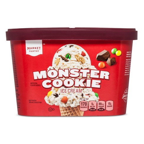 Monster Cookie Ice Cream 1 5qt Market Pantry Target