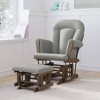 Child Craft Tranquil Glider and Ottoman - Cocoa Bean - 2 of 4