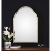 Rectangle Brayden Petite Arch Decorative Wall Mirror Silver - Uttermost - image 2 of 4