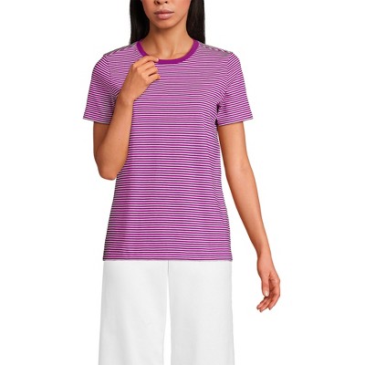 Lands' End Women's Relaxed Supima Cotton T-Shirt