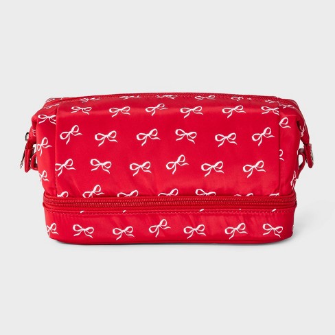 Red makeup 2024 pouch