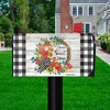 Briarwood Lane Geranium Wreath Summer Magnetic Mailbox Cover Inspirational Standard - 2 of 3