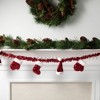 48"L Sullivans Christmas Red Christmas Icon Garland  Red-White - 3 of 4