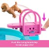 Barbie Dream Pool Playset with Slide & Bubbling Hot Tub, 20+ Accessories Including Pet, Floaties & More - 3 of 4