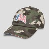 Wemco Men's USA Baseball Hat - Camo Green - 2 of 4