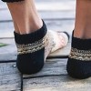 Warm Woolen Block Knitting Ankle Socks - Men's Sizes, Adult Large from the Sock Panda - 2 of 3