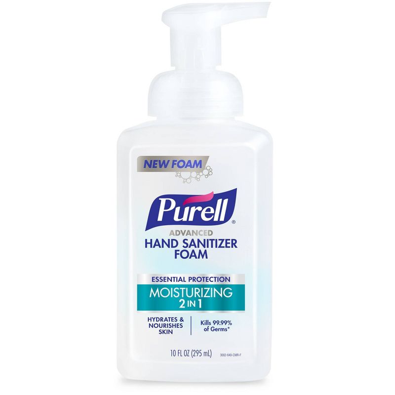 Purell 2-in-1 Essential Protection Foam Hand Sanitizer - Citrus Scent - 10 fl oz, 1 of 6