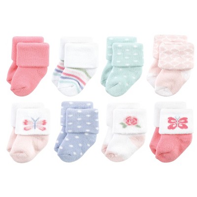 Baby girl socks that stay clearance on